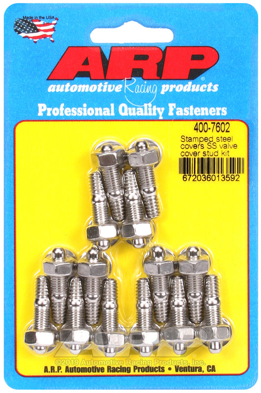ARP Stamped Steel Covers SS Valve Cover Stud Kit-thumbmail-1