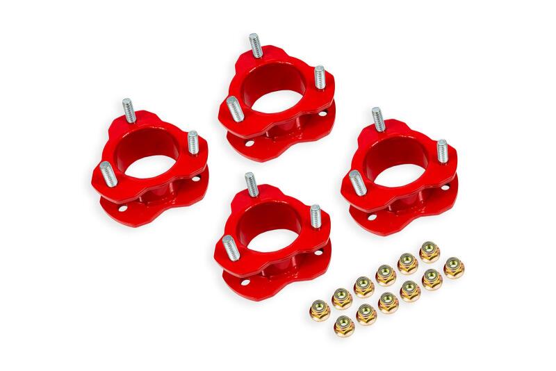 BMR 21-25 Ford Bronco (Exc. Bronco Sport) 2in Leveling Kit - Red-thumbmail-1