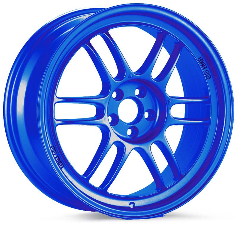 Enkei RPF1 15x7 4x100 41mm Offset 73mm Bore Matte Blue Wheel (MOQ 40)-thumbmail-1