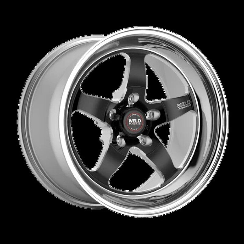 Weld S71 20x12 / 5x115mm BP / 6.8in. BS / 3.18 ID Black Wheel (High Pad) - Non-Beadlock-thumbmail-1