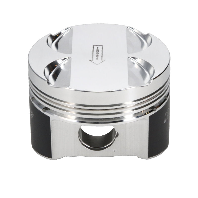 Manley 16+ Nissan VR30DDTT 86mm Bore 10:1 CR -3.5cc Dome Flat Top E/D Piston w/ Rings (SINGLE)-thumbmail-6