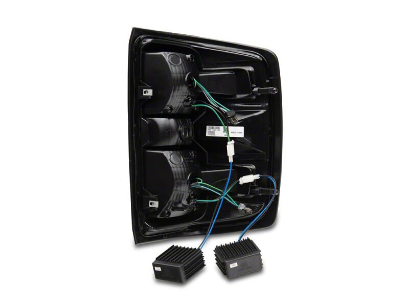 Raxiom 14-18 Chevrolet Silverado 1500 LED TailLights/SeqTurn Signals- Chrome- Smoked Lens-thumbmail-6