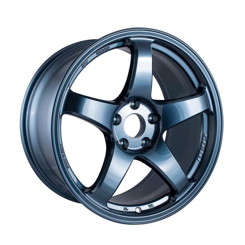 Enkei PF05 18x9.5 5x114.3 38mm Offset 75mm Bore Misty Blue Wheel (MOQ 40)-thumbmail-2