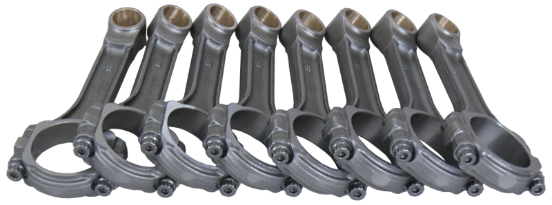 Eagle Chevrolet SB Forged 5140 Steel I-Beam Rods (Set of 8)-thumbmail-1