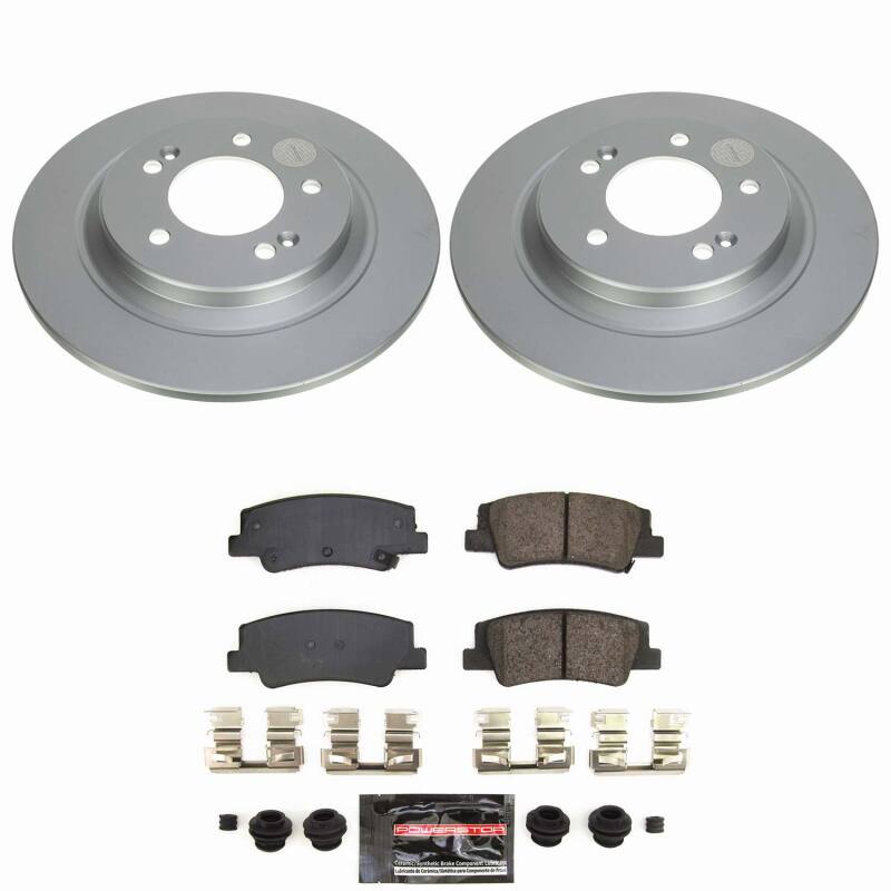 Power Stop 20-26 Hyundai Sonata Rear Z23 Coated Brake Kit-thumbmail-1