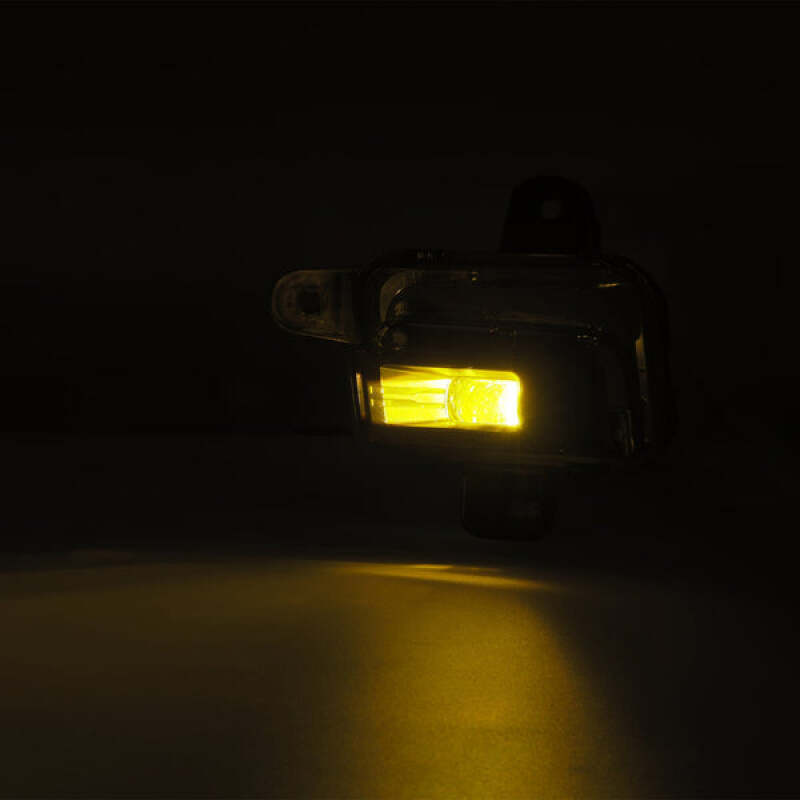 AlphaRex 22-25 GMC Sierra 1500 LED Fog Lights - White/Amber-thumbmail-3
