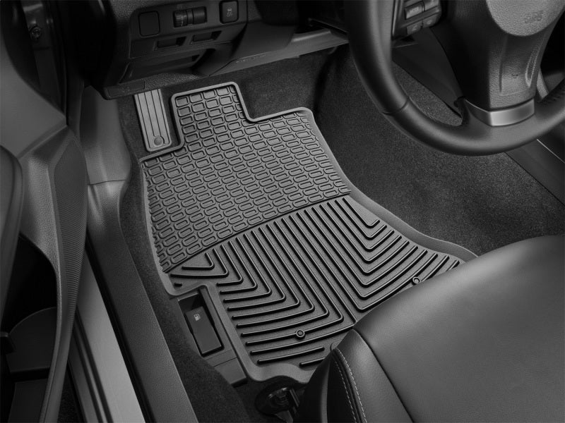 WeatherTech 16+ Subaru Crosstrek Front Rubber Mats - Black-thumbmail-2