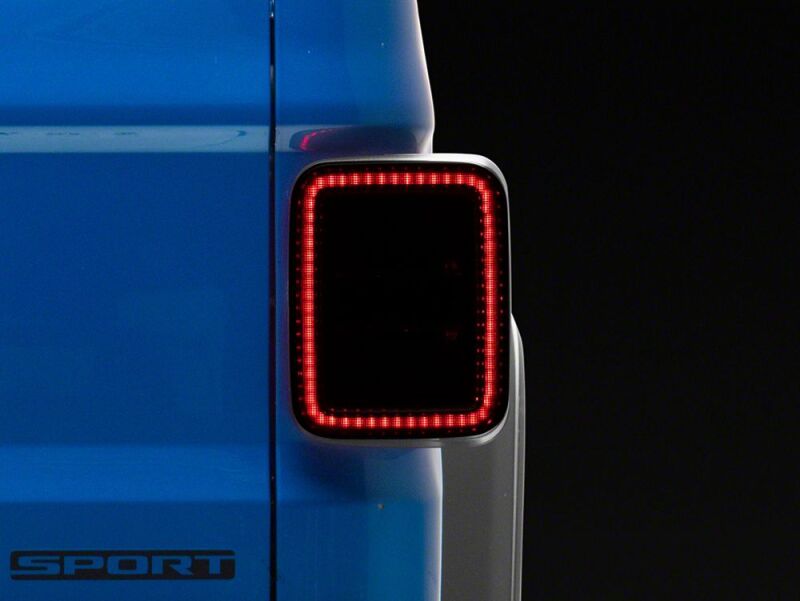 Raxiom 20-26 Jeep Gladiator JT Axial Series LED Tail Lights- Black Housing- Smoked Lens-thumbmail-6