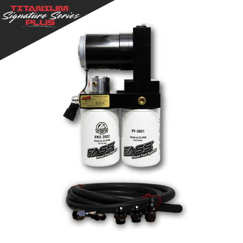 FASS 98.5-04.5 Dodge 2500/3500 Cummins 100gph Titanium Plus Fuel Air Separation System