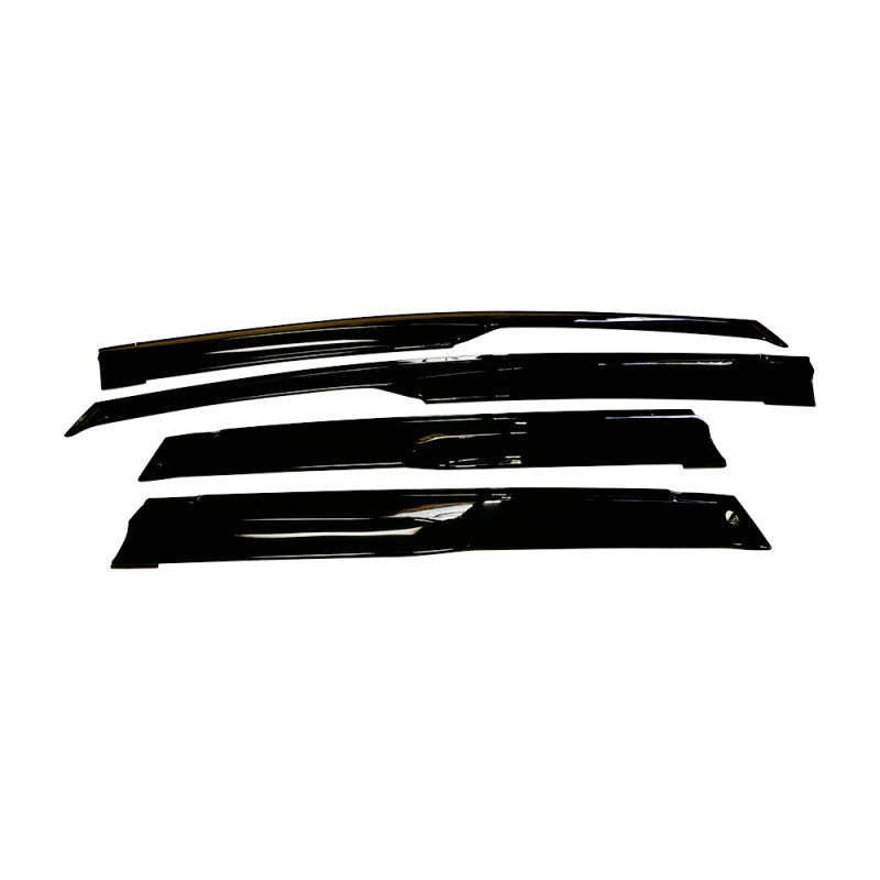 BLOX Racing 06-11 Fit / Jazz Door Sun Visors MU Type Smoked Acrylic 4pcs-thumbmail-1