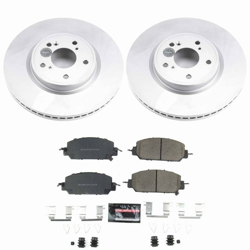 Power Stop 17-25 Honda CR-V Front Z23 Coated Brake Kit-thumbmail-1