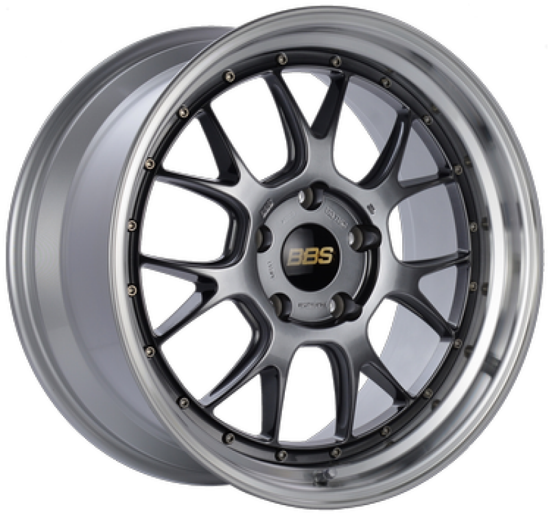 BBS LM-R 20x11 5x112 ET14 Diamond Black Center / Diamond Cut Lip Wheel -82mm PFS/Clip Required-thumbmail-1