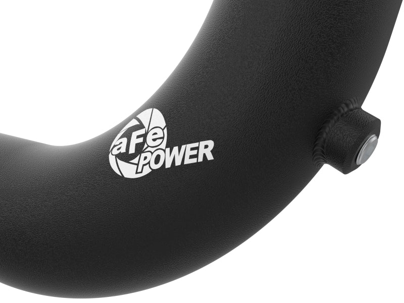aFe BladeRunner 2-1/4 IN Aluminum Hot Charge Pipe Black 17-20 Hyundai Elantra GT L4-1.6L (t)-thumbmail-3