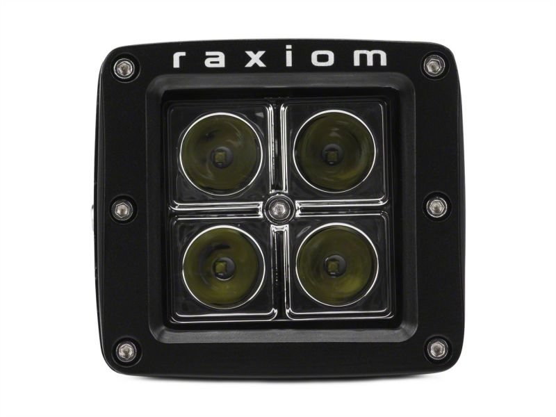Raxiom 3-In Square 4-LED Off Road Light Spot Beam Universal (Some Adaptation May Be Required)-thumbmail-6