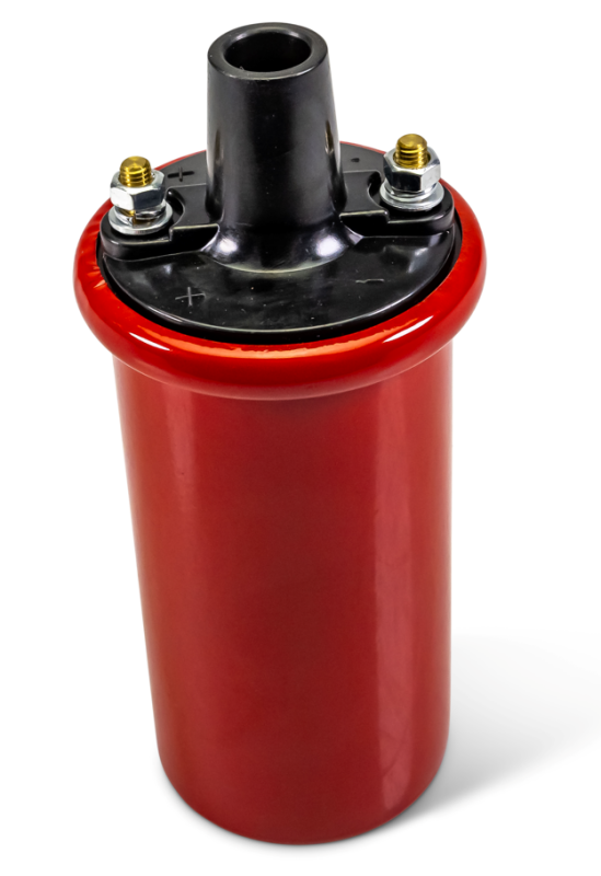 Edelbrock Ignition Coil - Electric Oil Filled - .70 PR Red w/ Black Top-thumbmail-5