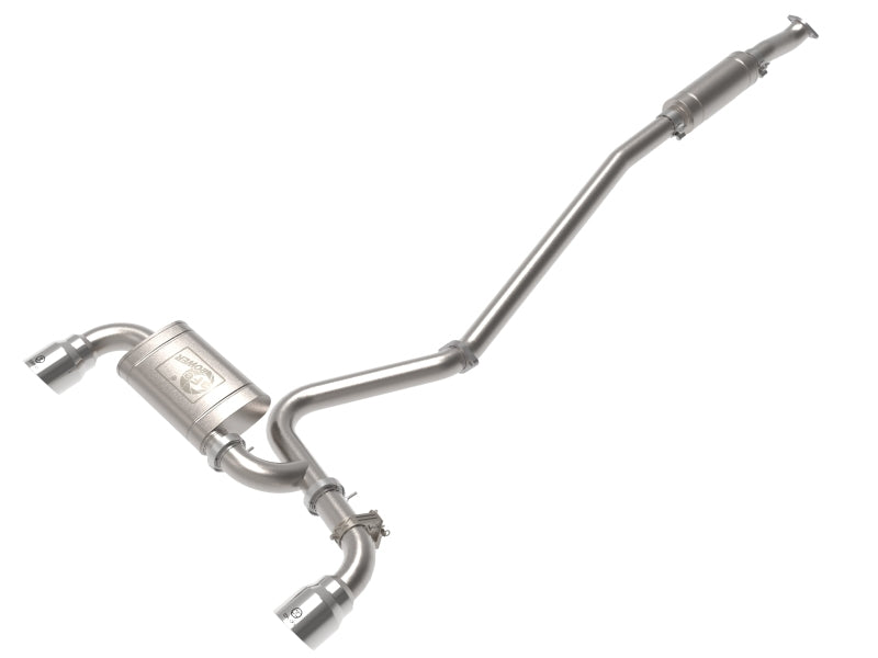 aFe 22-23 Hyundai Kona N L4-2.0L (t) Takeda 3in 304 SS Cat-Back Exhaust System w/ Polished Tips-thumbmail-1