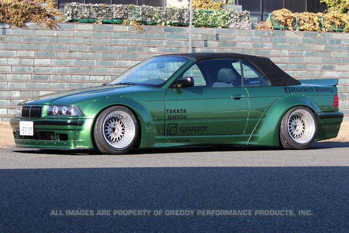 GReddy 92-99 BMW E36 Rocket Bunny Sarto Racing Aero Kit (Req Factory 3-series (non-M) Bumper)-thumbmail-3