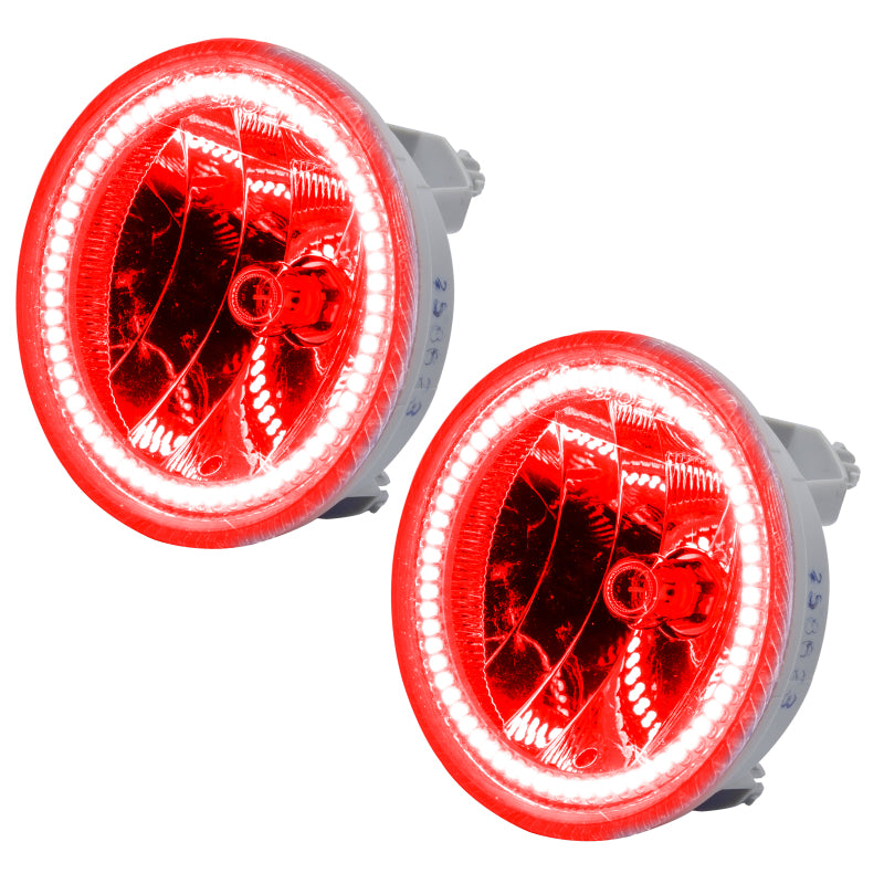 Oracle 10-13 Chevrolet Camaro LED Fog Light Halo Kit - Red-thumbmail-3