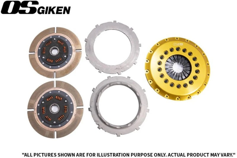 OS Giken Toyota Supra MA70 - 7MGTE TR Twin Plate Clutch-thumbmail-1
