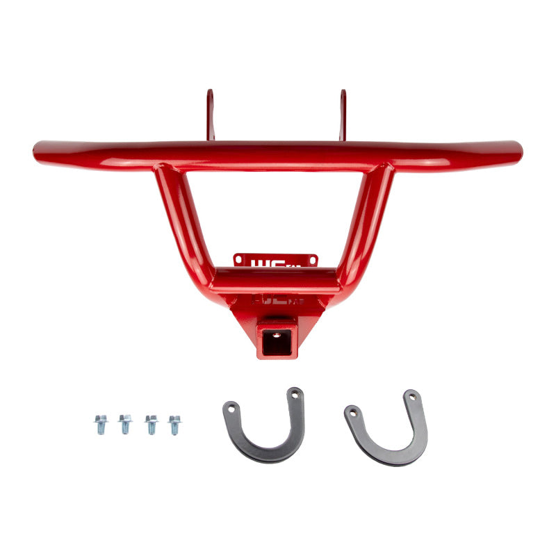 Wehrli 19-22 Honda Talon X/R Rear Bumper w/ Receiver Hitch - Fine Texture Black-thumbmail-1