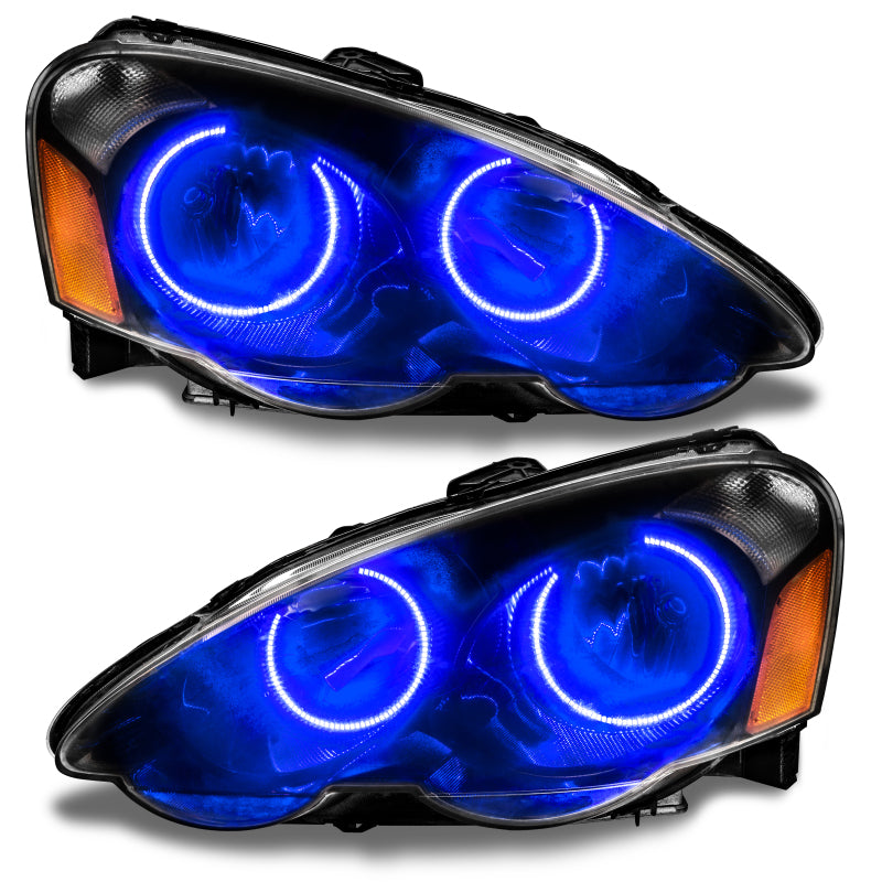 Oracle 02-04 Acura RSX LED Headlight Halo Kit - Blue-thumbmail-4