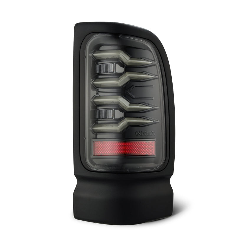 AlphaRex 94-01 Dodge Ram 1500/2500/3500 LUXX-Series LED Tail Lights - Alpha-Black-thumbmail-5
