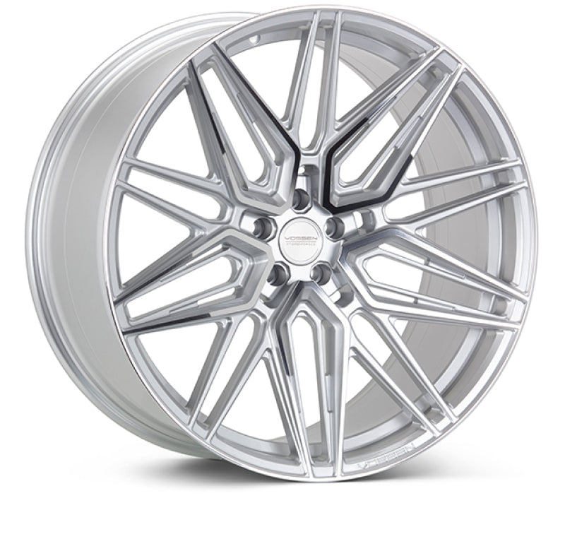 Vossen HF-7 19x9.5 / 5x112 / ET45 / Deep Face / 66.5 - Silver Polished-thumbmail-1