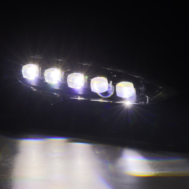 AlphaRex 12-21 Tesla Model S NOVA LED Proj Headlights Alpha-Black w/Actv Light & Seq.Sig / SB DRL-thumbmail-3