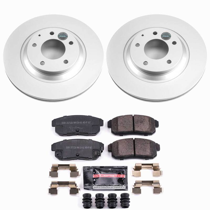 Power Stop 04-11 Mazda RX-8 Rear Z23 Coated Brake Kit-thumbmail-1