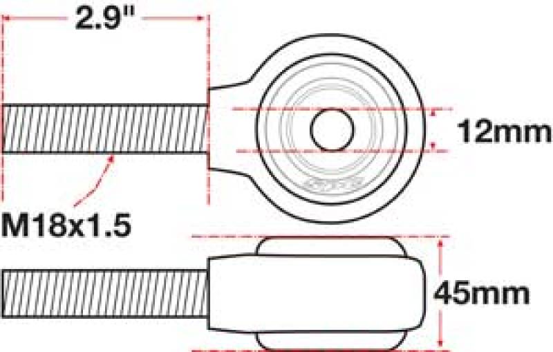 SPC Performance XAXIS Rod End Ball Joint-thumbmail-2
