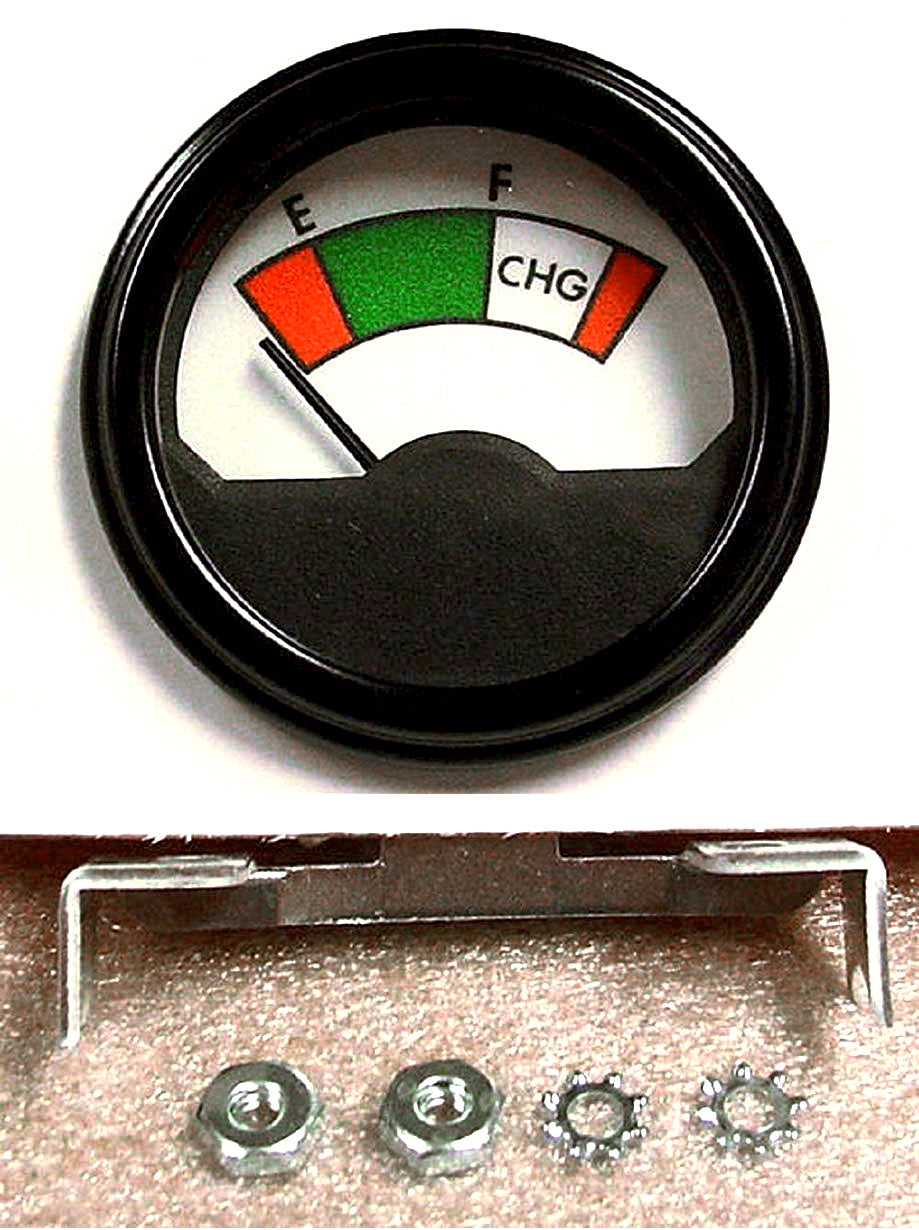 2-1/16" Golf Cart Battery Meter-state of Charge Meter 48 Volt-thumbmail-1