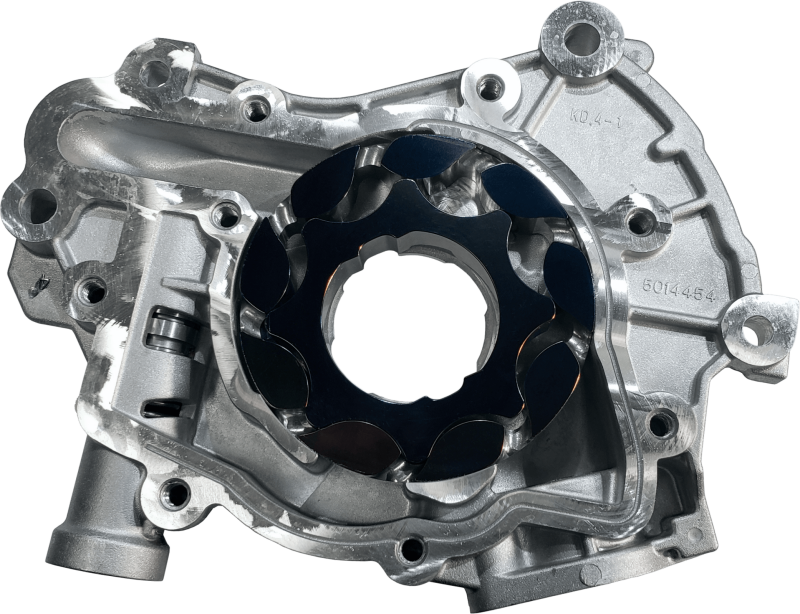 Boundary 2023+ Ford Coyote V8 Billet Gear Vane Ported Treated Oil Pump Assembly w/Billet Back Plate-thumbmail-1