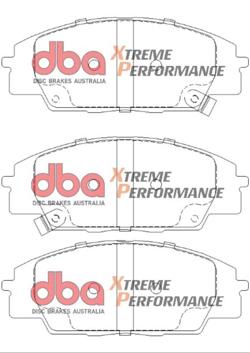 DBA 06-11 Honda Civic Si XP Performance Front Brake Pads-thumbmail-2