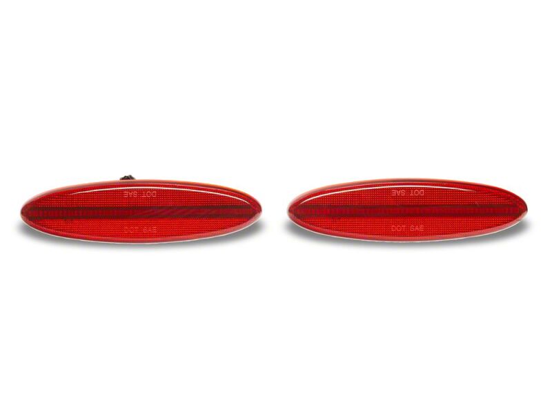 Raxiom 97-04 Chevrolet Corvette C5 Axial Series LED Rear Side Markers- Red-thumbmail-3