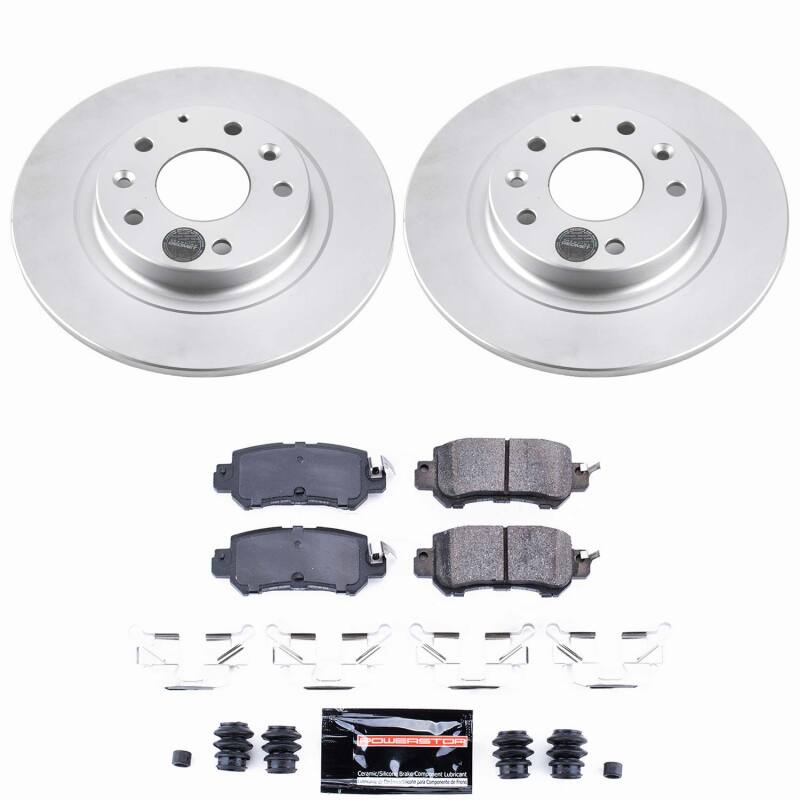 Power Stop 16-18 Mazda CX-3 Rear Z23 Coated Brake Kit-thumbmail-1