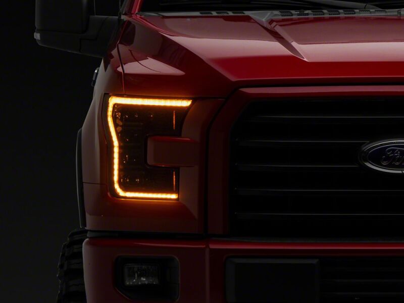 Raxiom 15-17 Ford F-150 CXR Series LED Headlights- Black Housing- Clear Lens-thumbmail-7