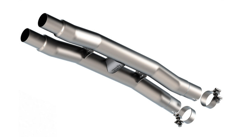 Borla 15-23 Ford Mustang GT H-Pipe 2.75in OE Resonator Replacement-thumbmail-1