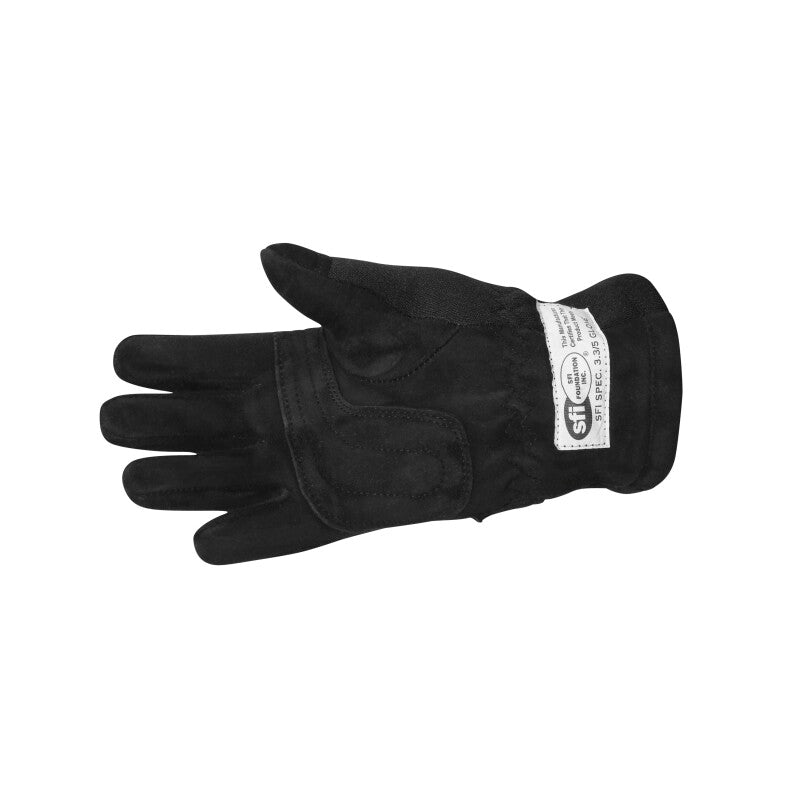 RaceQuip Black 2-Layer SFI-5 Glove Kid - Small K8-thumbmail-3