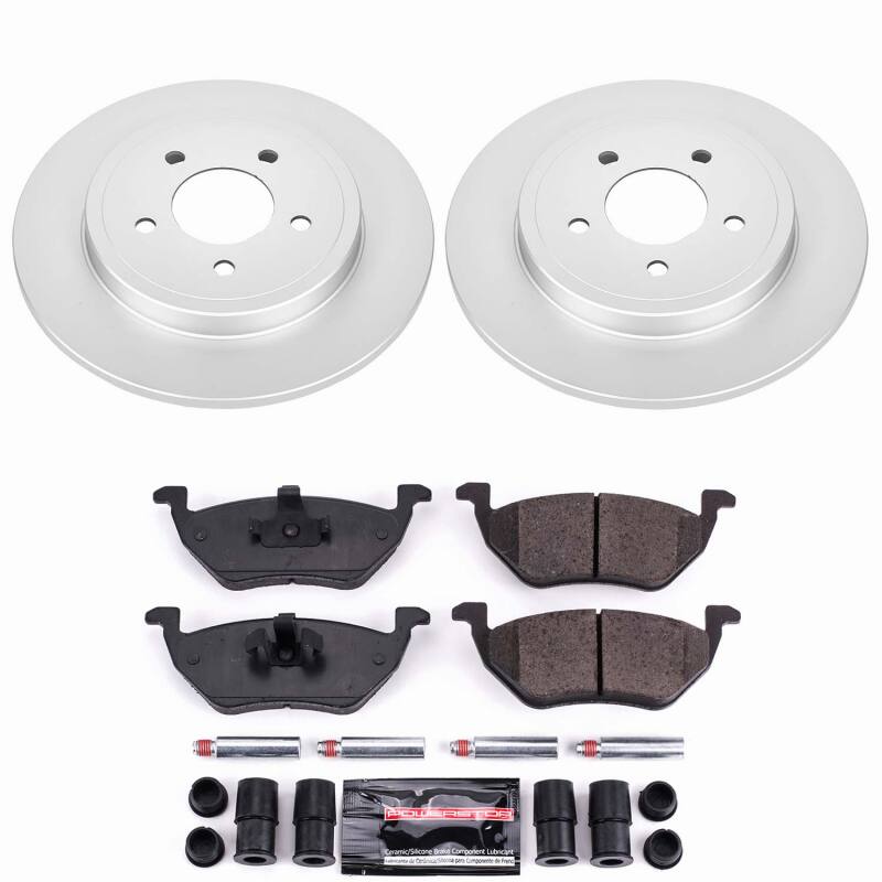 Power Stop 05-08 Ford Escape Rear Z23 Coated Brake Kit-thumbmail-1