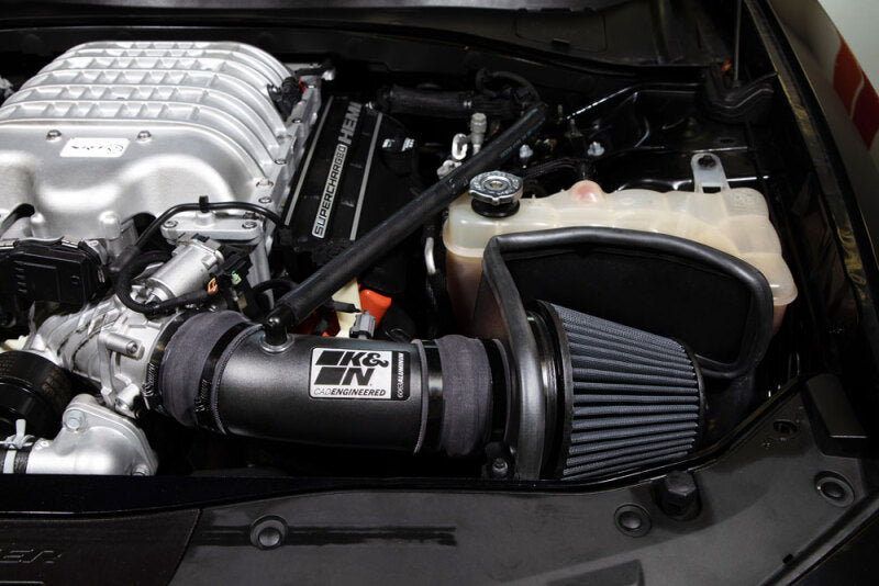 K&N 17-23 Dodge Charger/Challenger Hellcat SC 6.2L V8 DRYFLOW Performance Air Intake System-thumbmail-4