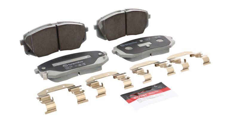 Brembo OE 2018 Hyundai Elantra/18-20 Elantra GT/Kona/19-21 Veloster Ceramic Brake Pad - Front-thumbmail-16