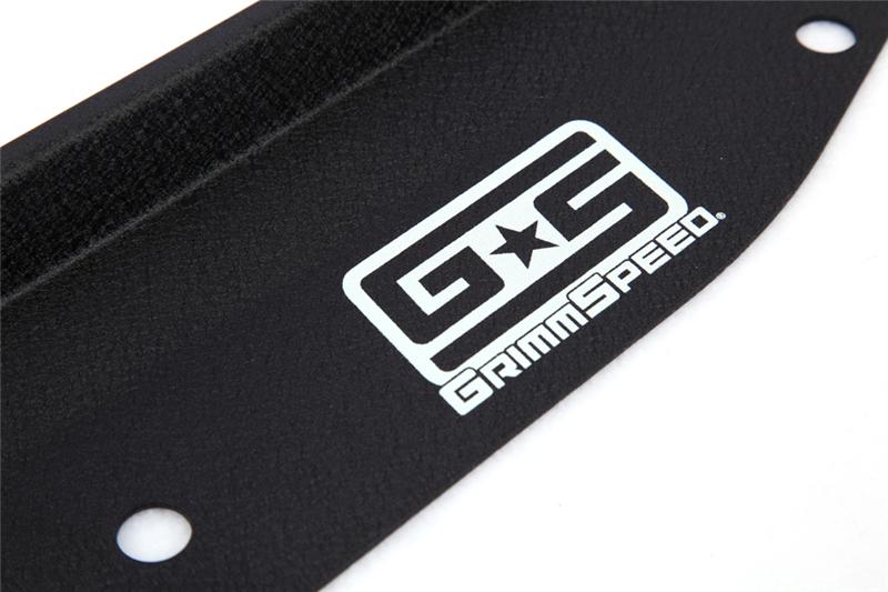 GrimmSpeed 08+ Subaru Impreza/WRX/STI Radiator Shroud w/Tool Tray - Black-thumbmail-2