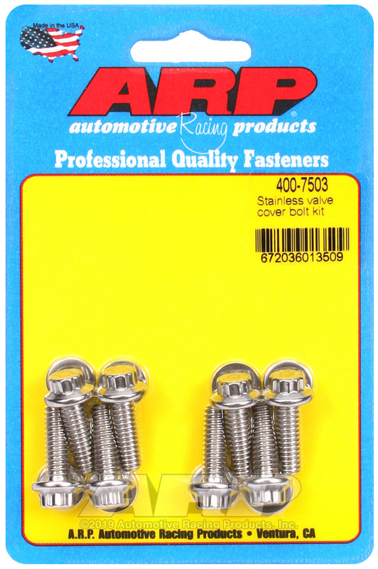 ARP Cast Aluminum Valve Cover 1/4in 12pt  Bolt Kit-thumbmail-1