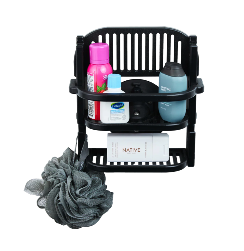 SeaSucker Shower Caddy - Black-thumbmail-2