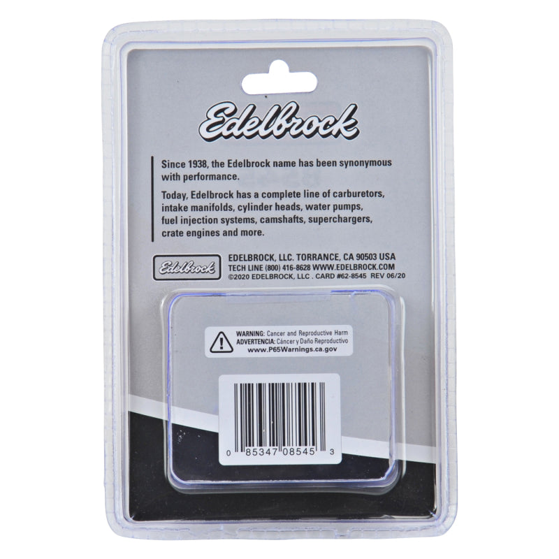 Edelbrock Exhaust Header Bolts 3/8in-16 X 3/4in, Black Oxide (Set Of 12)-thumbmail-3
