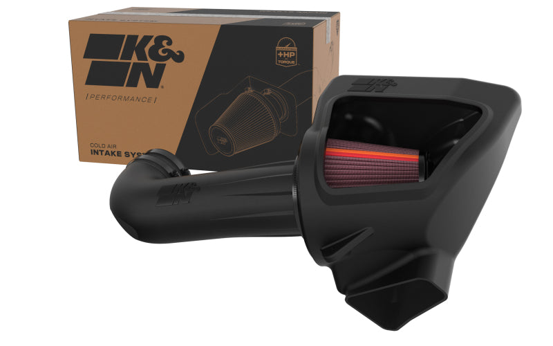 K&N 16-24 Chevy CamaroSS V8-6.2L F Performance Air Intake System-thumbmail-6