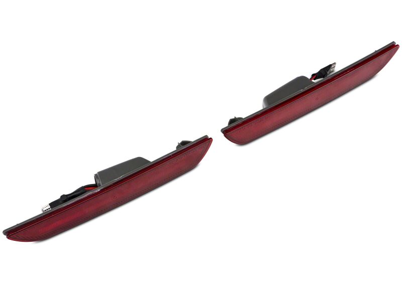 Raxiom 15-23 Ford Mustang Axial Series LED Side Marker Lights- Rear- Red-thumbmail-2