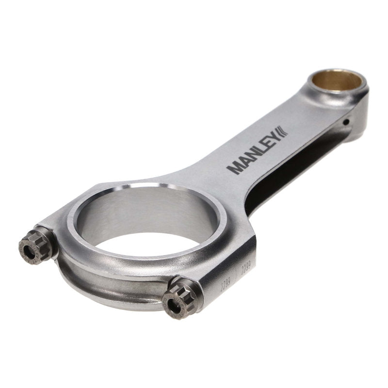 Manley Chrysler LS1 H Beam Connecting Rod Set  ARP 2000 3/8in w/ .927in Bushed Wrist Pins (Set of 8)-thumbmail-3