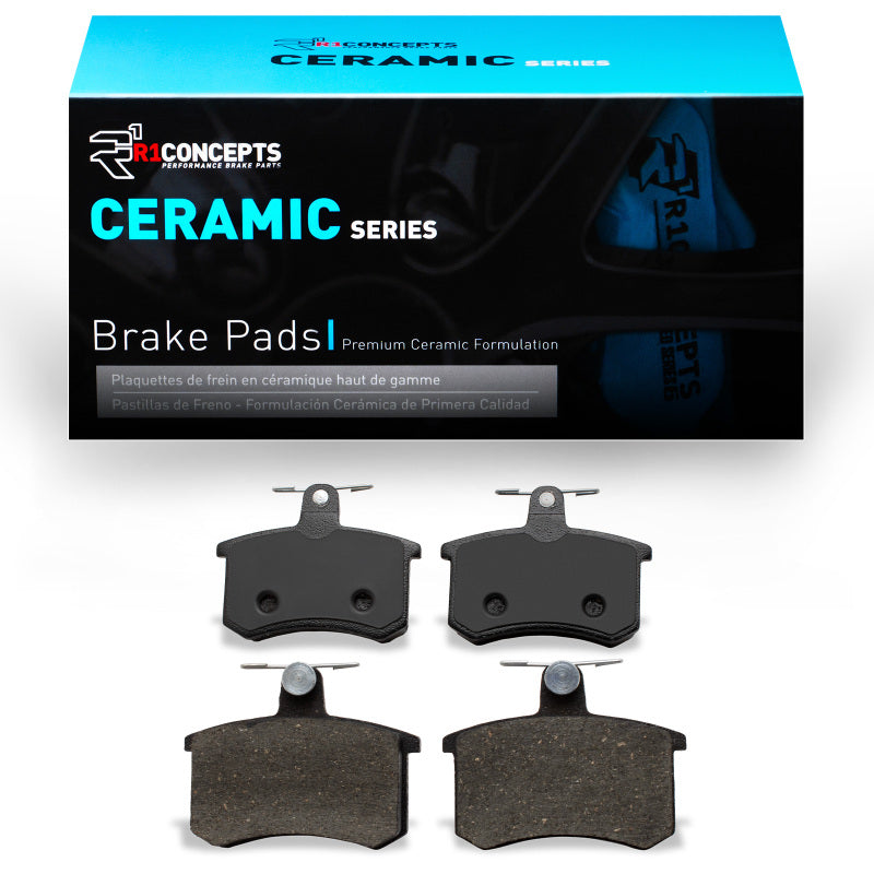 R1 80-01 Audi Cabriolet Rear Ceramic Brake Pads-thumbmail-1