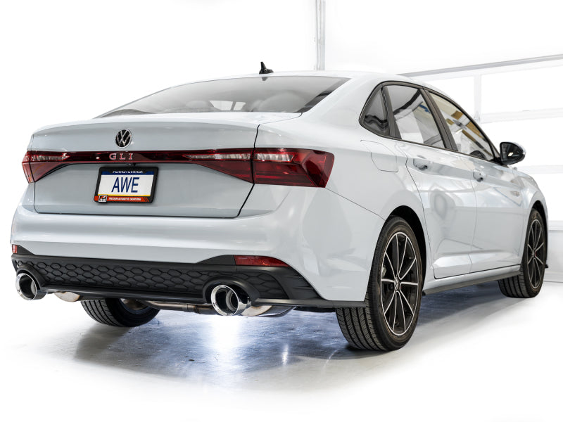 AWE 22-25 Volkswagen Jetta GLI Track Edition Exhaust - Chrome Silver Tips-thumbmail-9
